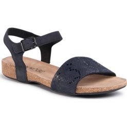 Sandały LASOCKI - RST-141-02 Cobalt Blue. Niebieskie klapki damskie Lasocki, bez wzorów, ze skóry, bez obcasa. Za 119,99 zł.