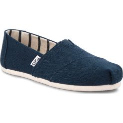 Półbuty TOMS - Classic 10011671 Majolica Blue. Niebieskie półbuty damskie Toms, na co dzień, bez wzorów, ze skóry, bez obcasa, na płaskiej podeszwie, bez zapięcia. W wyprzedaży za 119,00 zł.