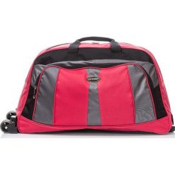 Torba podróżna Bag Street - mocna torba z kółkami i rączką. Szare torby męskie sportowe Bag Street, bez wzorów, z kauczuku, sportowe. Za 99,90 zł.