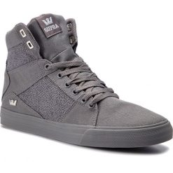 Sneakersy SUPRA - Aluminum 05662-020-M Grey/Grey. Szare sneakersy męskie Supra, bez zapięcia. Za 319,00 zł.