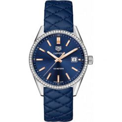 ZEGAREK TAG HEUER CARRERA WAR1114.FC6391. Różowe zegarki damskie TAG HEUER, złote. Za 17120,00 zł.