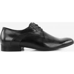 Półbuty czarne Standard. Czarne buty wizytowe męskie marki Badura. Za 263,99 zł.