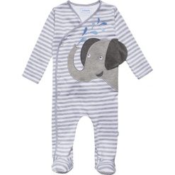 Bielizna chłopięca: JoJo Maman Bébé ELE APPLIQUE SLEEPSUIT BABY Piżama grey