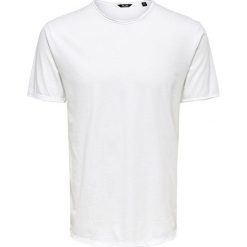 ONLY&SONS Męski T-shirt Albert Washed O-Neck Noos White (rozmiar S). Białe koszulki męskie Only&Sons, s, bez wzorów, z okrągłym kołnierzem, bez rękawów. W wyprzedaży za 40,00 zł.