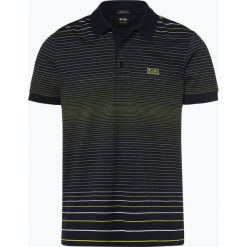 BOSS Athleisure - Męska koszulka polo – Paddy 3, niebieski. Niebieskie koszulki męskie BOSS Athleisure, m, w paski, z bawełny, sportowe, bez rękawów. Za 429,95 zł.