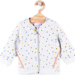 Bluza. Szare bluzy dziewczęce FAMILY FOREST, z bawełny, z długim rękawem, długie. Za 44,90 zł.