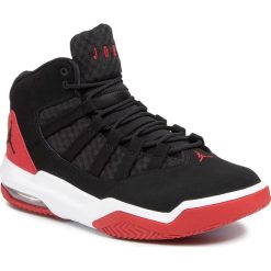 Buty NIKE - Jordan Max Aura AQ9084 023 Black/Black/Gym Red. Czarne buty sportowe męskie Nike, ze skóry, bez zapięcia, do koszykówki. Za 499,00 zł.