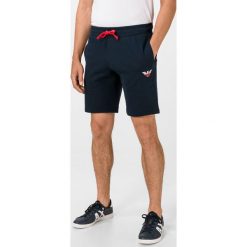 Emporio Armani Szorty Niebieski. Niebieskie spodenki i szorty męskie Emporio Armani, l, bez wzorów, z bawełny. Za 352,95 zł.