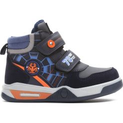 Granatowe Buty Sportowe Monsoon. Niebieskie buty sportowe chłopięce Born2be, z materiału, z okrągłym noskiem, na zamek. Za 69,99 zł.