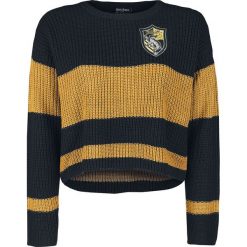 Bluzy damskie: Harry Potter Hufflepuff Bluza damska czarny/żółty