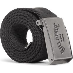 Pasek Męski BILLABONG - Sergeant Belt S5BL02BIP0 Black 19. Czarne paski męskie Billabong, w paski, z materiału. Za 89,00 zł.