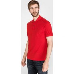 BOSS Pallas Polo Koszulka Czerwony. Czerwone podkoszulki męskie Boss, l, bez wzorów, z bawełny, polo, bez rękawów. Za 357,95 zł.