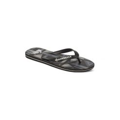 Japonki Quiksilver Molokai - Chancletas. Czarne klapki męskie Quiksilver, bez wzorów. Za 55,42 zł.