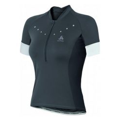 Odlo Koszulka Rowerowa Gavia W Odlo Graphite Grey S. Szare bluzki sportowe damskie marki Odlo, s, z materiału. W wyprzedaży za 269,00 zł.