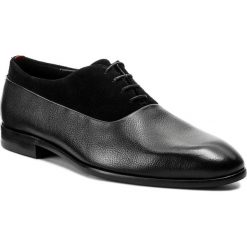 Derby męskie: Półbuty BOSS - Dressapp 50374056 10201348 01 Black 001