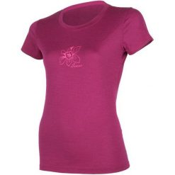 Sensor Koszulka Termoaktywna Z Krótkim Rękawem Merino Wool Active Pt Orchidea W Lilla M. Czerwone koszulki damskie termoaktywne Sensor, m, z nadrukiem, z wełny. W wyprzedaży za 149,00 zł.