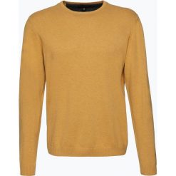 Finshley & Harding - Sweter męski – Pima-Cotton/Kaszmir, żółty. Żółte swetry klasyczne męskie marki Finshley & Harding, m, z bawełny. Za 199,95 zł.