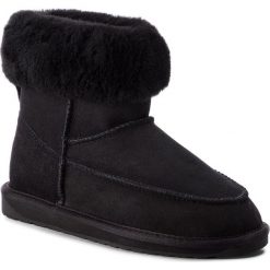 Buty EMU AUSTRALIA - Roma W11791 Black. Czarne buty zimowe damskie EMU Australia, ze skóry, na niskim obcasie. Za 649,00 zł.