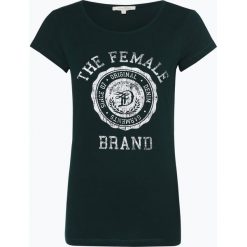 Tom Tailor Denim - T-shirt damski, zielony. Zielone t-shirty damskie TOM TAILOR DENIM, xl, z nadrukiem, z denimu, vintage, bez kołnierzyka. Za 49,95 zł.