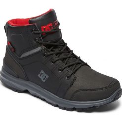 DC buty zimowe męskie Torstein M Boot Xksr Black/Grey/Red 44. Szare buty zimowe sportowe męskie DC, bez zapięcia. W wyprzedaży za 389,00 zł.