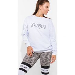 Wake Up & Squat Bluza Active Sweatshirt , biały, rozmiar XSS. Białe bluzy damskie WAKE UP and SQUAT, m, bez wzorów, z elastanu, bez rękawów, bez kaptura, na fitness i siłownię. W wyprzedaży za 149,99 zł.