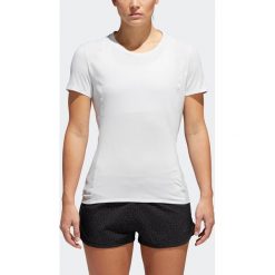 Koszulka adidas Fran Supernova Short Sleeve Tee W Biała. Białe t-shirty damskie Adidas, bez wzorów, ze skóry, bez kołnierzyka. Za 89,99 zł.