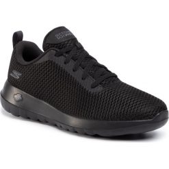 Sneakersy SKECHERS - 15601 BBK Black. Czarne półbuty damskie Skechers, bez wzorów, z tworzywa sztucznego, bez obcasa, na płaskiej podeszwie, bez zapięcia. Za 249,99 zł.