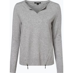 Comma - Sweter damski, szary. Szare swetry damskie marki comma, bez wzorów, z wełny, z krótkim rękawem, krótkie, bez kaptura. Za 359,95 zł.