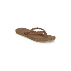 Japonki Rip Curl RIVERA MAYA. Pomarańczowe klapki damskie Rip Curl, bez wzorów, bez obcasa. W wyprzedaży za 119,40 zł.