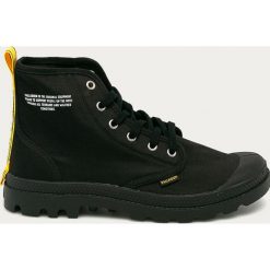 Palladium - Trampki. Czarne trampki męskie Palladium, bez wzorów, z gumy, na sznurówki. Za 359,90 zł.