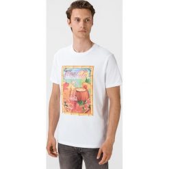 Jack & Jones Lance Koszulka Biały. Białe podkoszulki męskie Jack & Jones, l, z nadrukiem, z bawełny, z krótkim rękawem. Za 88,95 zł.