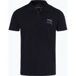 Napapijri - Męska koszulka polo – Noyilo, niebieski. Niebieskie koszulki męskie Napapijri, m, z nadrukiem, polo, bez rękawów. Za 149,95 zł.