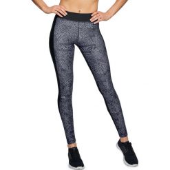 Legginsy sportowe damskie: Under Armour Legginsy damskie UA HG Armour Printed Legging szare r. S (1305428-001)