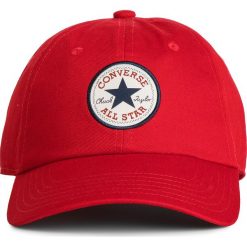 Czapka z daszkiem CONVERSE - 10008474-A03 603. Czerwone czapki damskie Converse, bez wzorów, z bawełny. Za 99,00 zł.