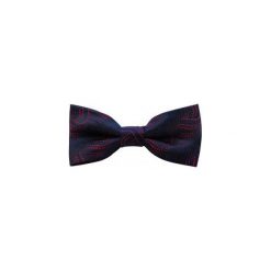 Granatowa mucha we wzór C1. Muszki męskie Modini Moda Męska, na co dzień, bez wzorów, z tkaniny, eleganckie. Za 29,70 zł.