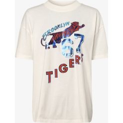 Tommy Jeans - T-shirt damski, biały. Białe t-shirty damskie Tommy Jeans, s, bez wzorów, z bawełny, bez kołnierzyka. Za 119,95 zł.