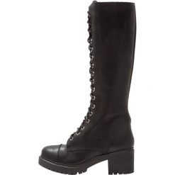 Buty zimowe damskie: DNA Footwear BV Kozaki na platformie black