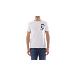 T-shirty z krótkim rękawem Dondup US198 JF0234U. Szare t-shirty męskie Dondup, xl, bez wzorów, bez kołnierzyka, krótkie. Za 245,92 zł.