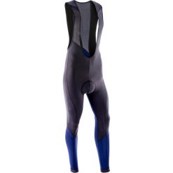Spodnie długie MTB XC. Czarne spodnie męskie ROCKRIDER, l, bez wzorów, z elastanu, długie. Za 239,99 zł.