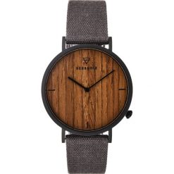 Kerbholz HENRI Zegarek black/walnut/grey. Szare, analogowe zegarki damskie Kerbholz. Za 419,00 zł.