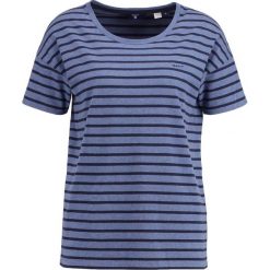 T-shirty damskie: GANT STRIPED Tshirt z nadrukiem hurricane blue