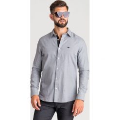 KOSZULA Emporio Armani. Białe koszule męskie s, z haftami. Za 407,40 zł.