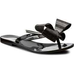 Chodaki damskie: Japonki MELISSA - Harmonic Bow III Ad 31870 Black Glitter 50714