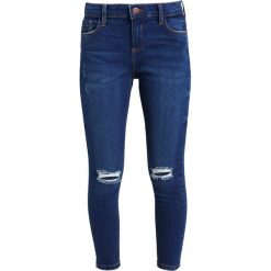Dorothy Perkins Petite DARCY RIP Jeans Skinny Fit washed indigo. Niebieskie jeansy damskie relaxed fit marki Dorothy Perkins Petite, petite. W wyprzedaży za 134,10 zł.