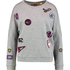 Bluzy damskie: Superdry VARSITY BADGE CREW Bluza legacy grey grindle