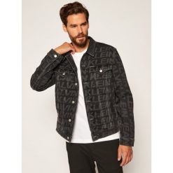 Kurtka jeansowa Calvin Klein Jeans Logo J30J314660. Szare kurtki męskie Calvin Klein Jeans, m, bez wzorów, z jeansu, bez kaptura. W wyprzedaży za 489,00 zł.