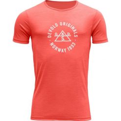 Devold bluzka męska bluzka Original Man Tee Cayenne XL. Koszulki męskie termoaktywne Devold, xl, bez wzorów, z wełny, z krótkim rękawem. W wyprzedaży za 249,00 zł.