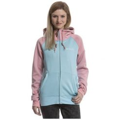 MEATFLY Damska bluza z kapturem Alisha 3 Tech Hood czyli H - Heather Apricot, Mint (rozmiar XS). Pomarańczowe bluzy damskie Meatfly, xs, bez wzorów, bez rękawów, z kapturem. W wyprzedaży za 258,00 zł.