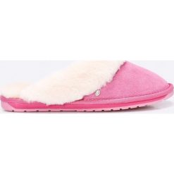 Emu Australia - Kapcie Jolie. Różowe kapcie damskie marki EMU Australia, z wełny. W wyprzedaży za 239,90 zł.