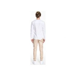 Koszule męskie: Koszula bez kołnierzyka |BIAŁA| SS2015